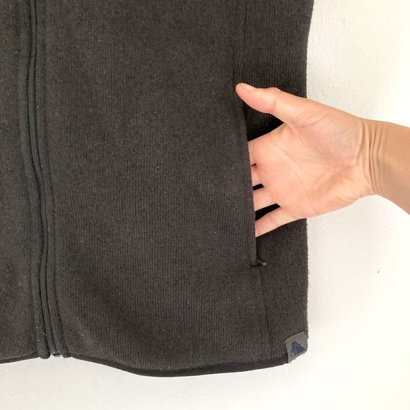 L.L.Bean Fleece zip up vest - Picture 3 of 6